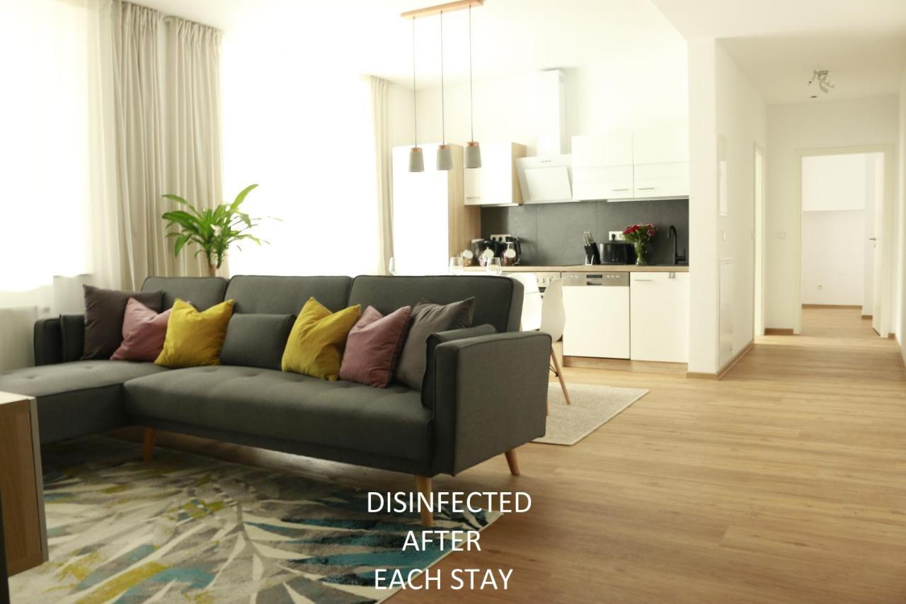 Am City Apartment 24H Self-Check-In, Free Parking, U-Bahn 350M, Netflix Neurenberg Buitenkant foto
